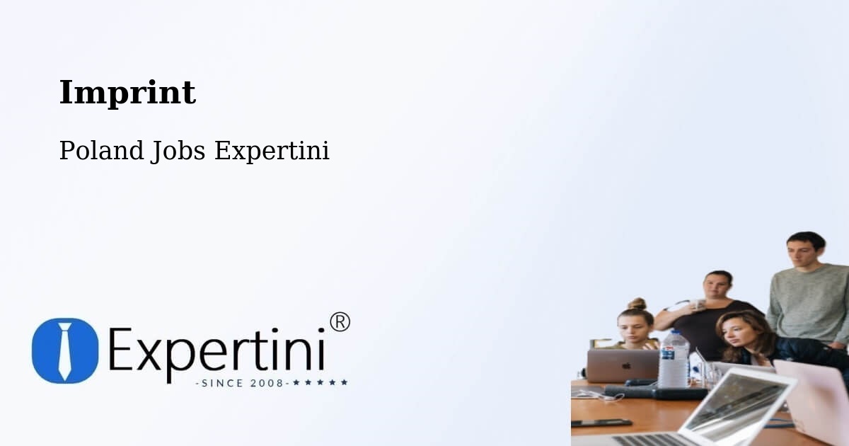 Imprint – Trzebiatów - Poland Jobs Expertini